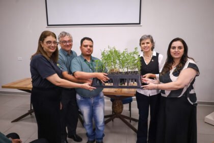 Prefeitura recebe 1,5 mil mudas de essências aromáticas para implantação de jardins sensoriais nos Cmeis