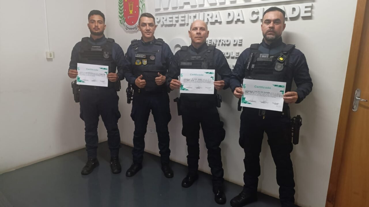 Agentes vão auxiliar na implantação do Sinesp-CAD no município litorâneo (Credito: Divulgação/PMM)
