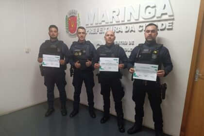 Agentes vão auxiliar na implantação do Sinesp-CAD no município litorâneo (Credito: Divulgação/PMM)