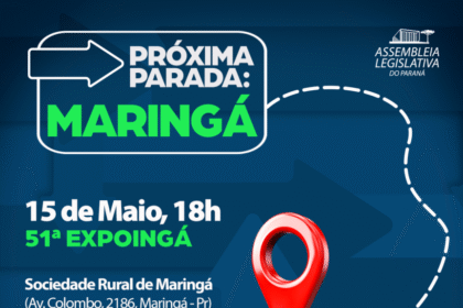 Assembleia Itinerante realiza 22ª Sessão Especial em Maringá na 51ª Expoingá
