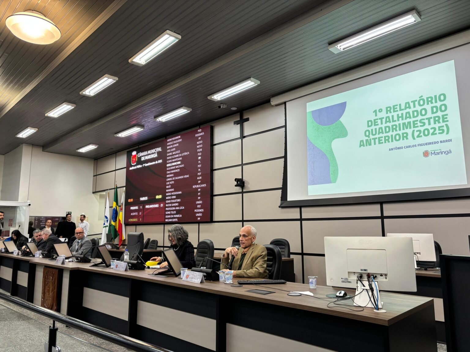 Audiência pública na Câmara discute relatório de gestão da Saúde referente ao 1º quadrimestre