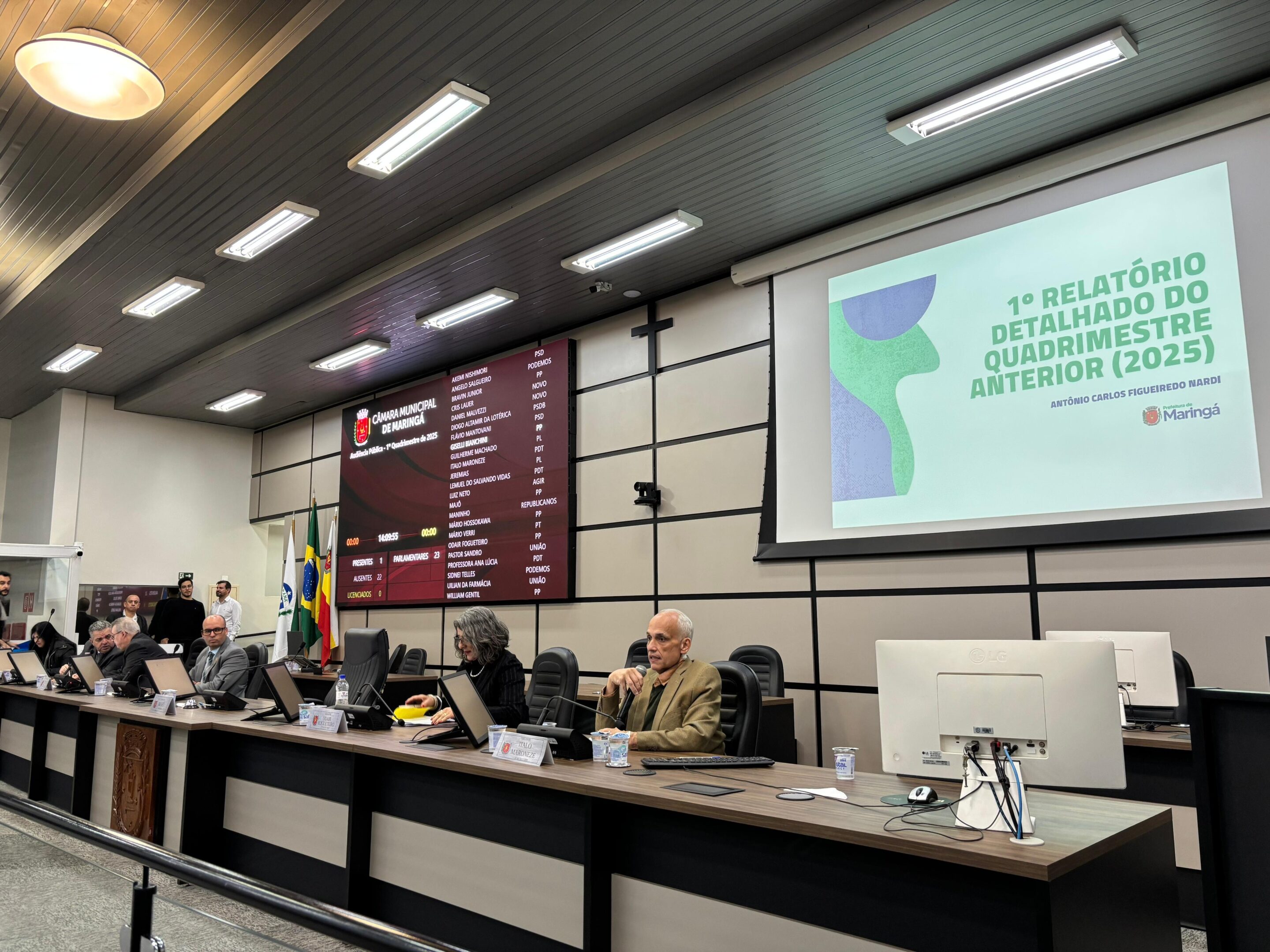 Audiência pública na Câmara discute relatório de gestão da Saúde referente ao 1º quadrimestre
