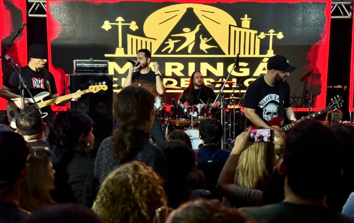 ‘Dia do Rock’ em Maringá no Paraná.