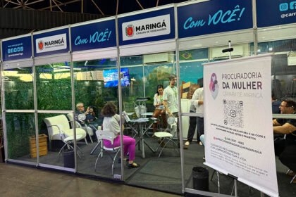 Câmara de Maringá inicia seus atendimentos na 51ª Expoingá