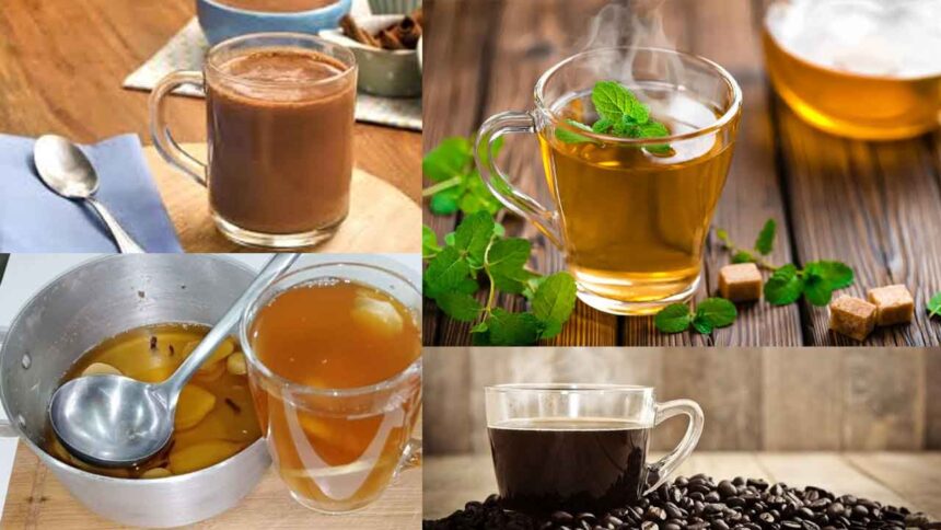 bebidas perfeitas para os dias frios