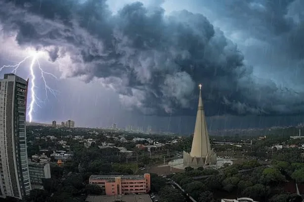 Alerta para risco de tempestades