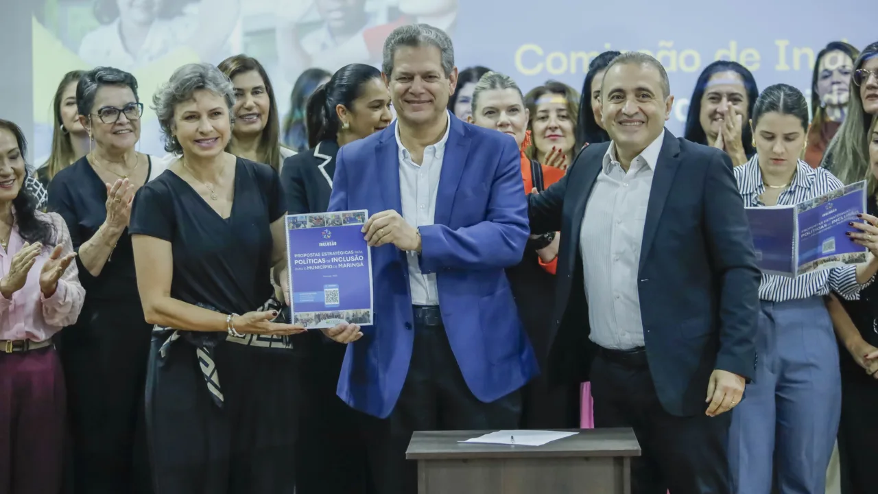 Comissão de Inclusão do Codem entrega caderno com 50 propostas estratégicas à Prefeitura e à Câmara de Maringá