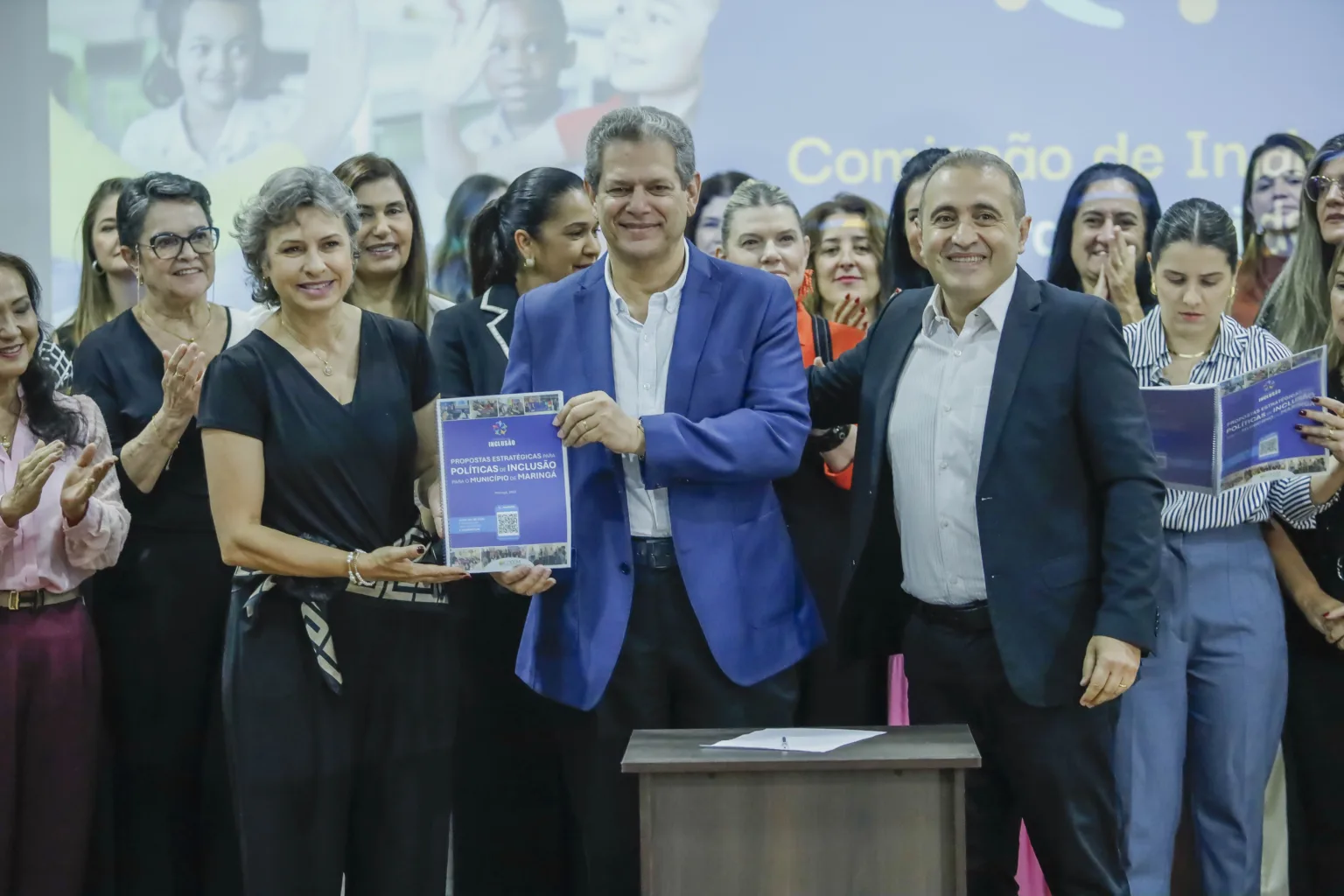 Comissão de Inclusão do Codem entrega caderno com 50 propostas estratégicas à Prefeitura e à Câmara de Maringá