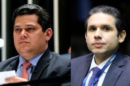 Davi Alcolumbre e Hugo Motta na mira da Lei Magnitsky