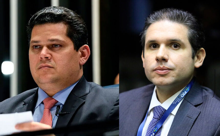 Davi Alcolumbre e Hugo Motta na mira da Lei Magnitsky