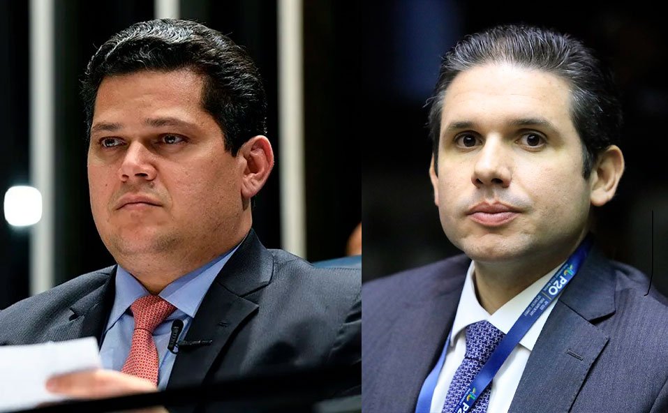 Davi Alcolumbre e Hugo Motta na mira da Lei Magnitsky