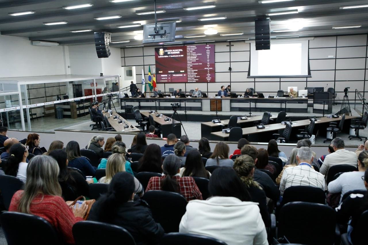 Equipe da Secretaria de Saúde participou da audiência pública