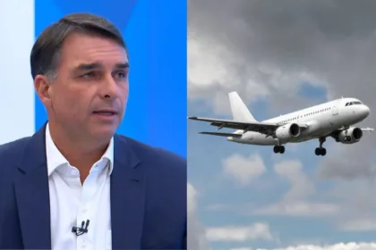Flávio Bolsonaro teria ido para os EUA; avião estaria em voo, diz TVT News