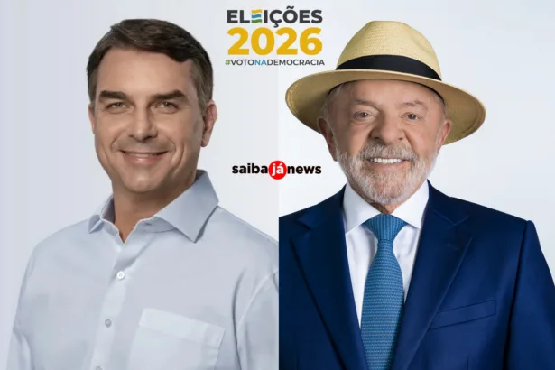 Flávio bolsonaro e Lula, apuração das eleições 2026