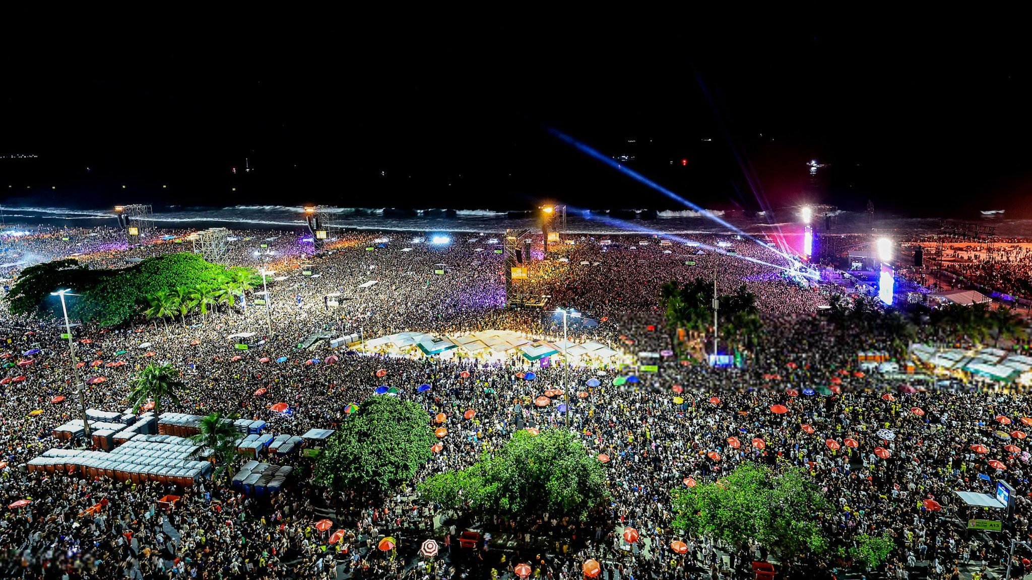 Show de Lady Gaga leva 2,1 milhões de pessoas para Copacabana
