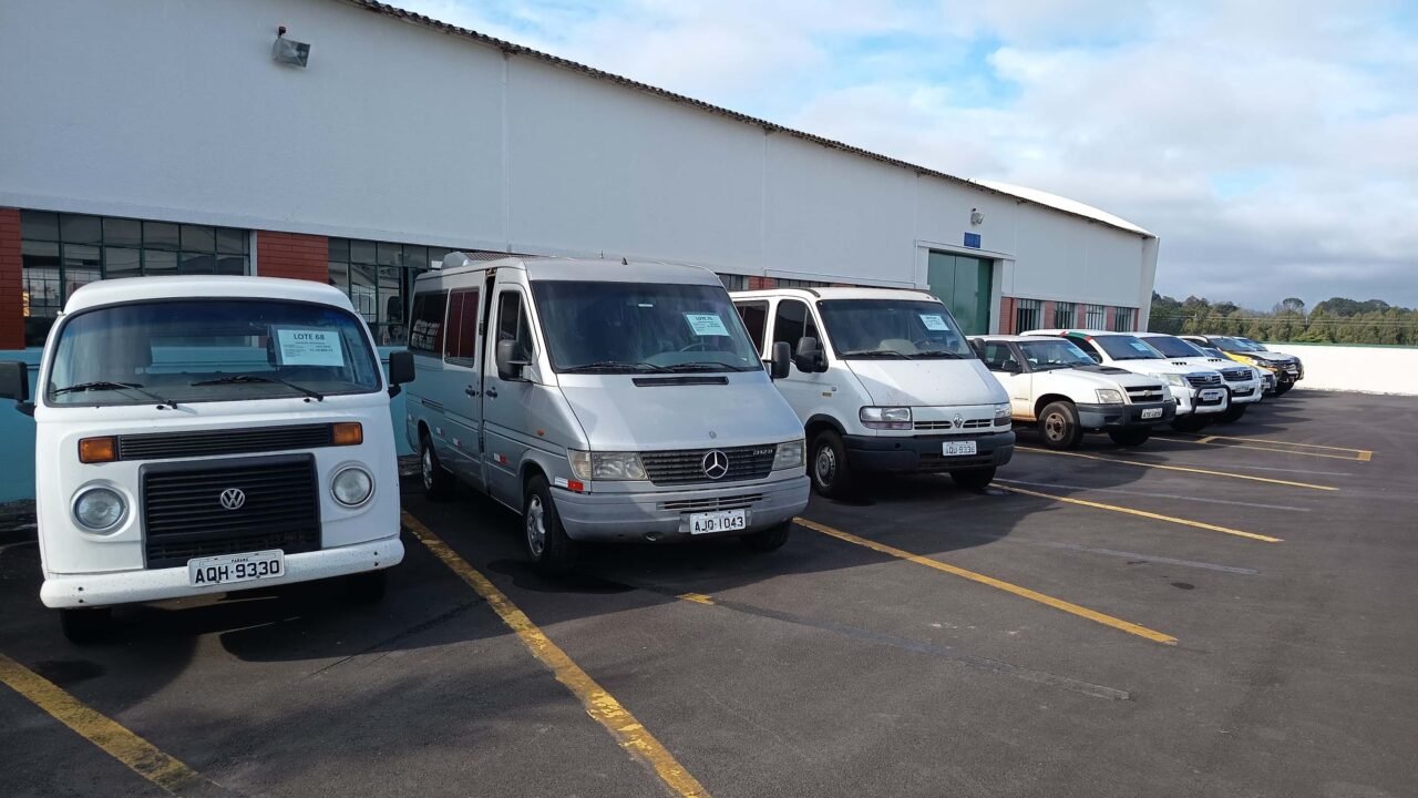 Leilões de veículos do Estado atingem R$ 10,4 milhões, maior arrecadação dos últimos 5 anos