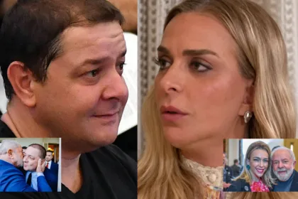 Lulinha e Roberta Luchsinger