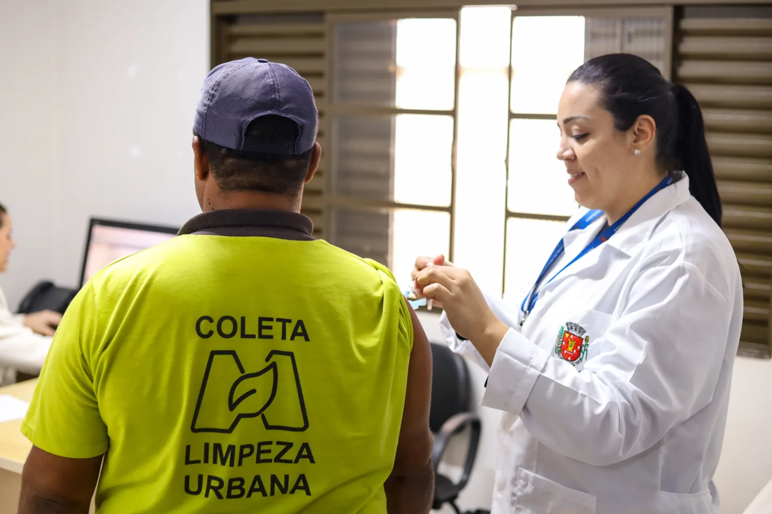 A mobilização ocorreu na segunda, 9, e terça-feira, 10, no Centro de Atendimento ao Servidor (Credito: Rafael Macri/PMM)