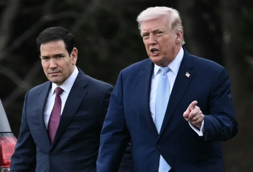 Marco Rubio e Donald Trump