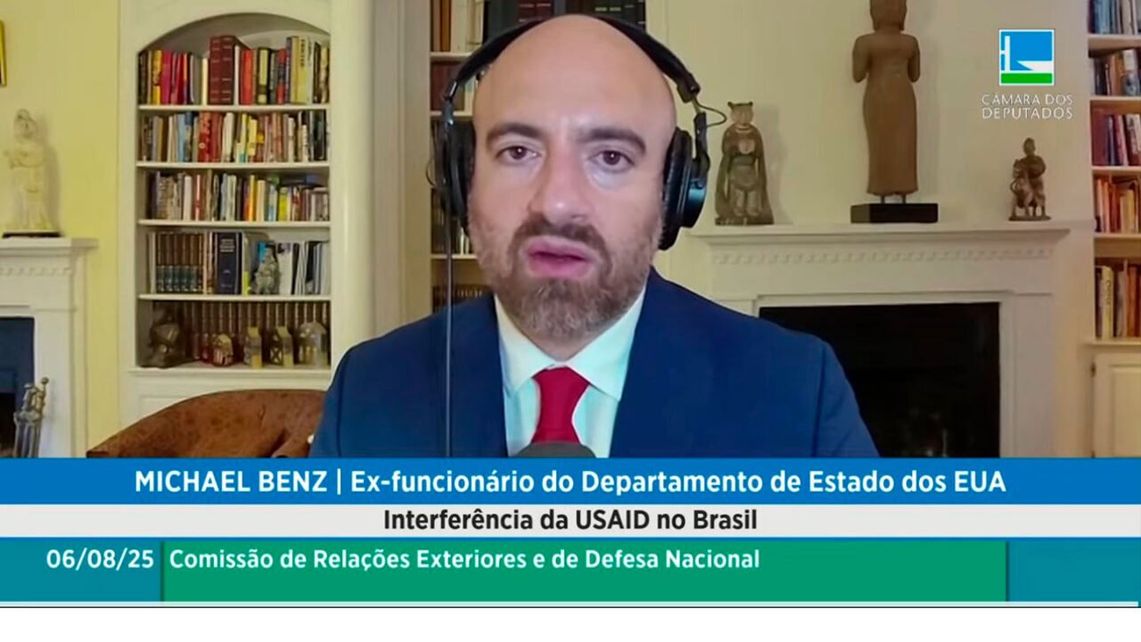 Mike Benz, ex-funcionário do Departamento de Estado dos Estados Unidos