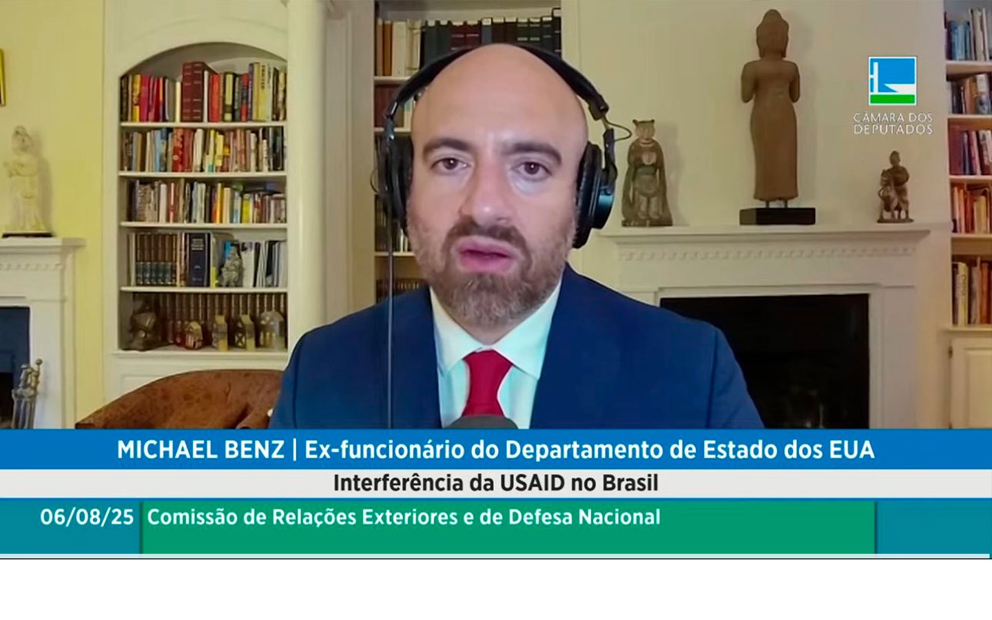 Mike Benz, ex-funcionário do Departamento de Estado dos Estados Unidos