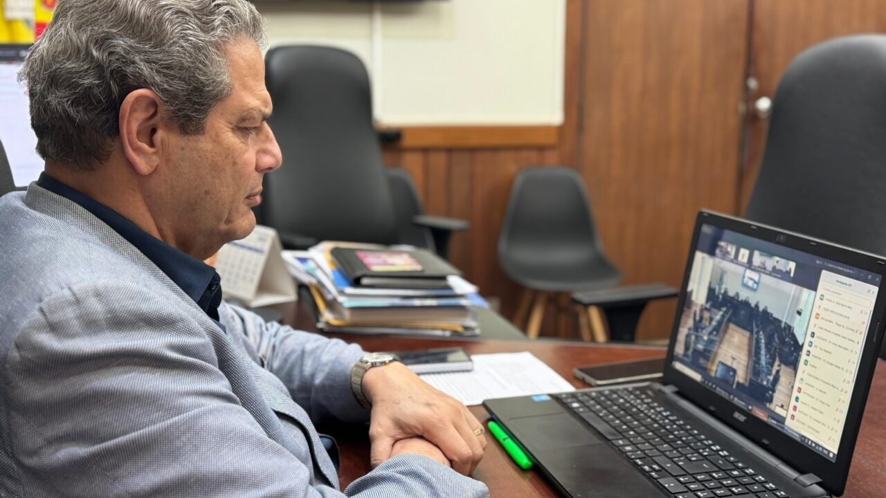 O prefeito Silvio Barros