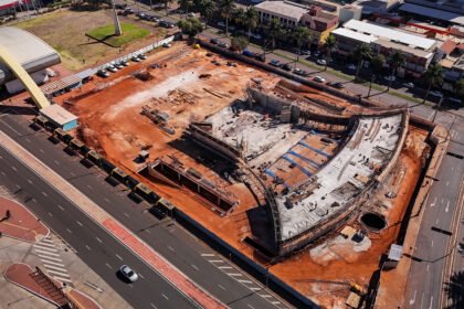 Obras do Centro de Eventos Oscar Niemeyer