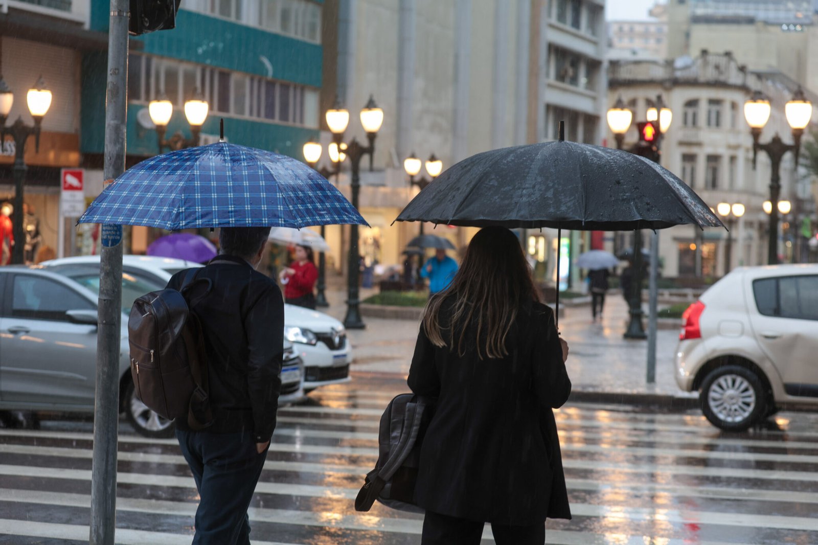 Chuva, frente fria