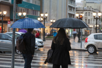 Chuva, frente fria