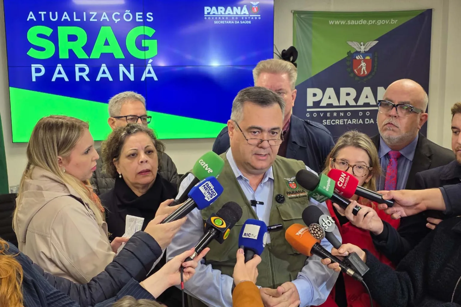 Paraná em Alerta: Sesa publica resolução para enfrentamento de síndromes respiratórias agudas graves (SRAGs)