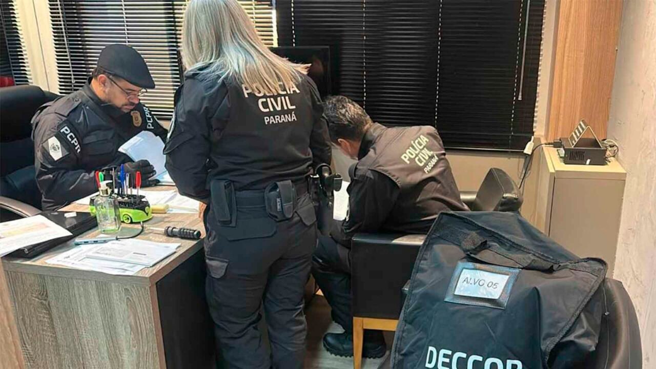 Polícia Civil deflagra operação contra sonegação fiscal e falsidade ideológica no Norte do Paraná