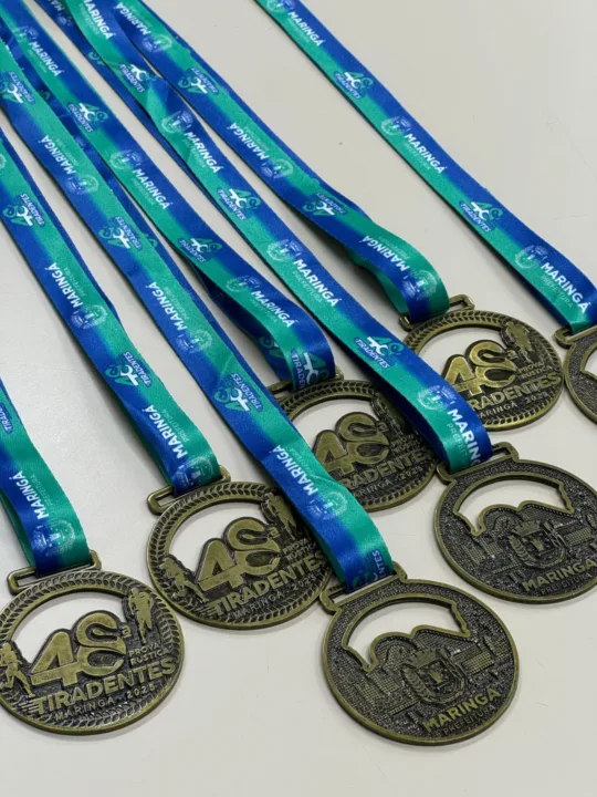 Prefeitura realiza troca das medalhas da Prova Rústica Tiradentes entre 9 e 13 de junho