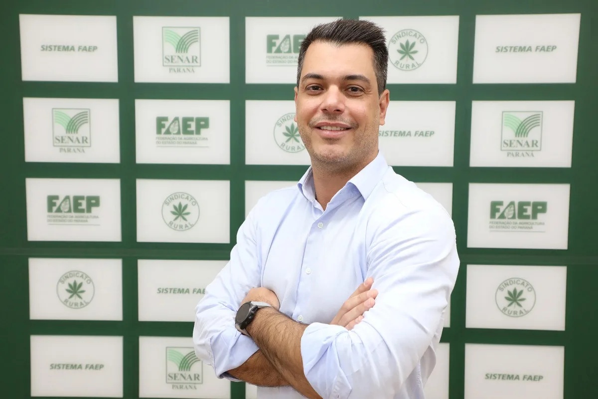 Presidente interino do Sistema FAEP, Ágide Eduardo Meneguette