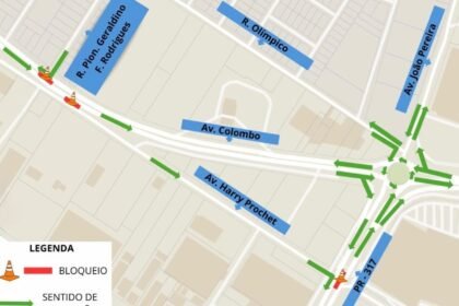 Rotatória do Trevo do Catuaí será liberada neste domingo, 14, a partir das 7h30