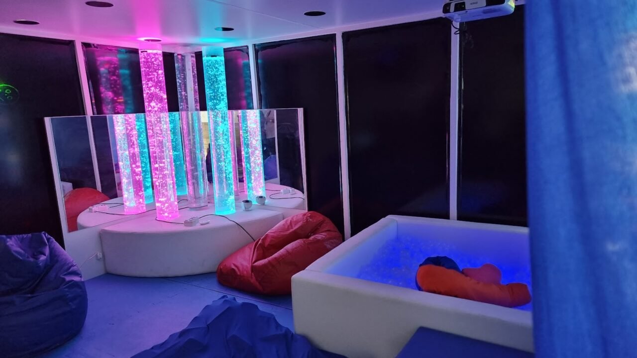 Sala multissensorial para pessoas com TEA