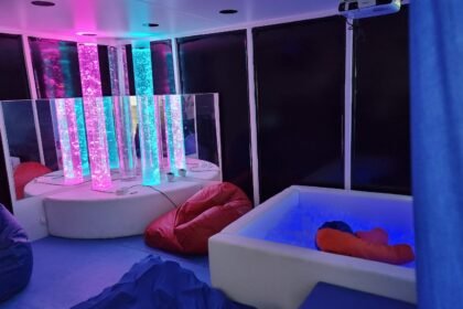 Sala multissensorial para pessoas com TEA