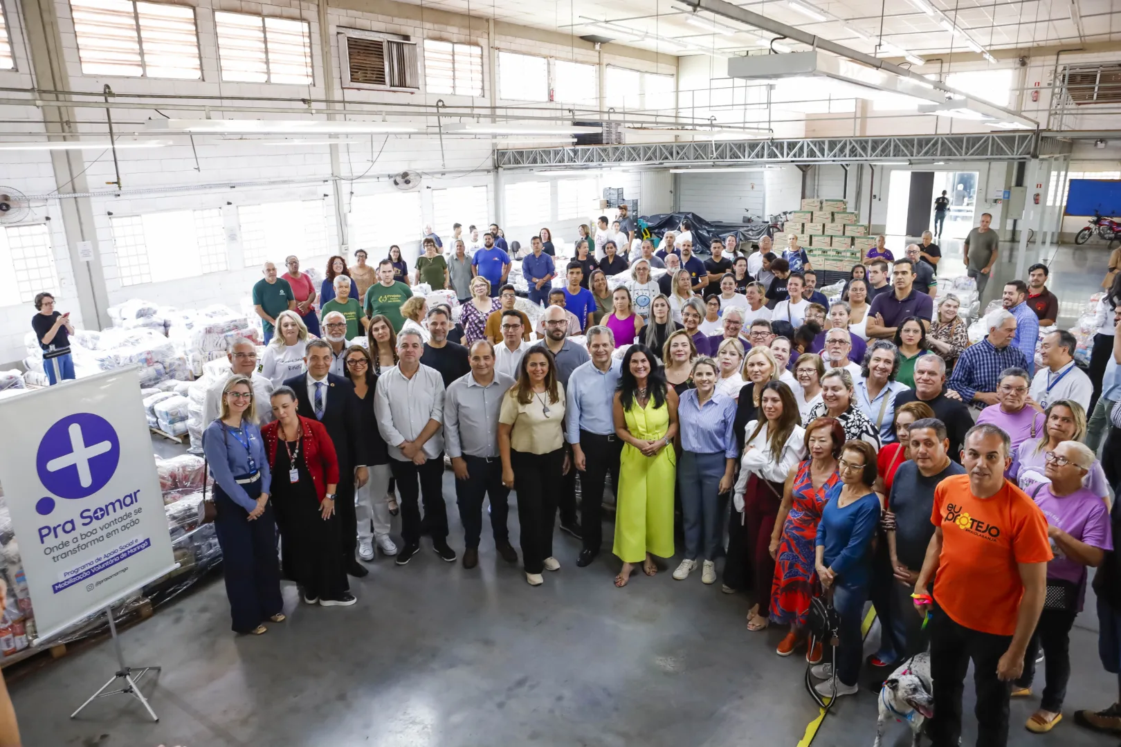 Expoingá 2025: Pra Somar distribui alimentos para 24 entidades