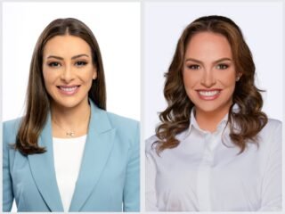 Deputada Mabel Canto e a deputada Maria Victoria