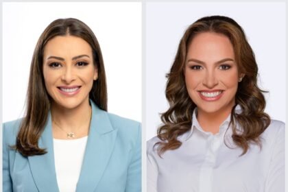 Deputada Mabel Canto e a deputada Maria Victoria