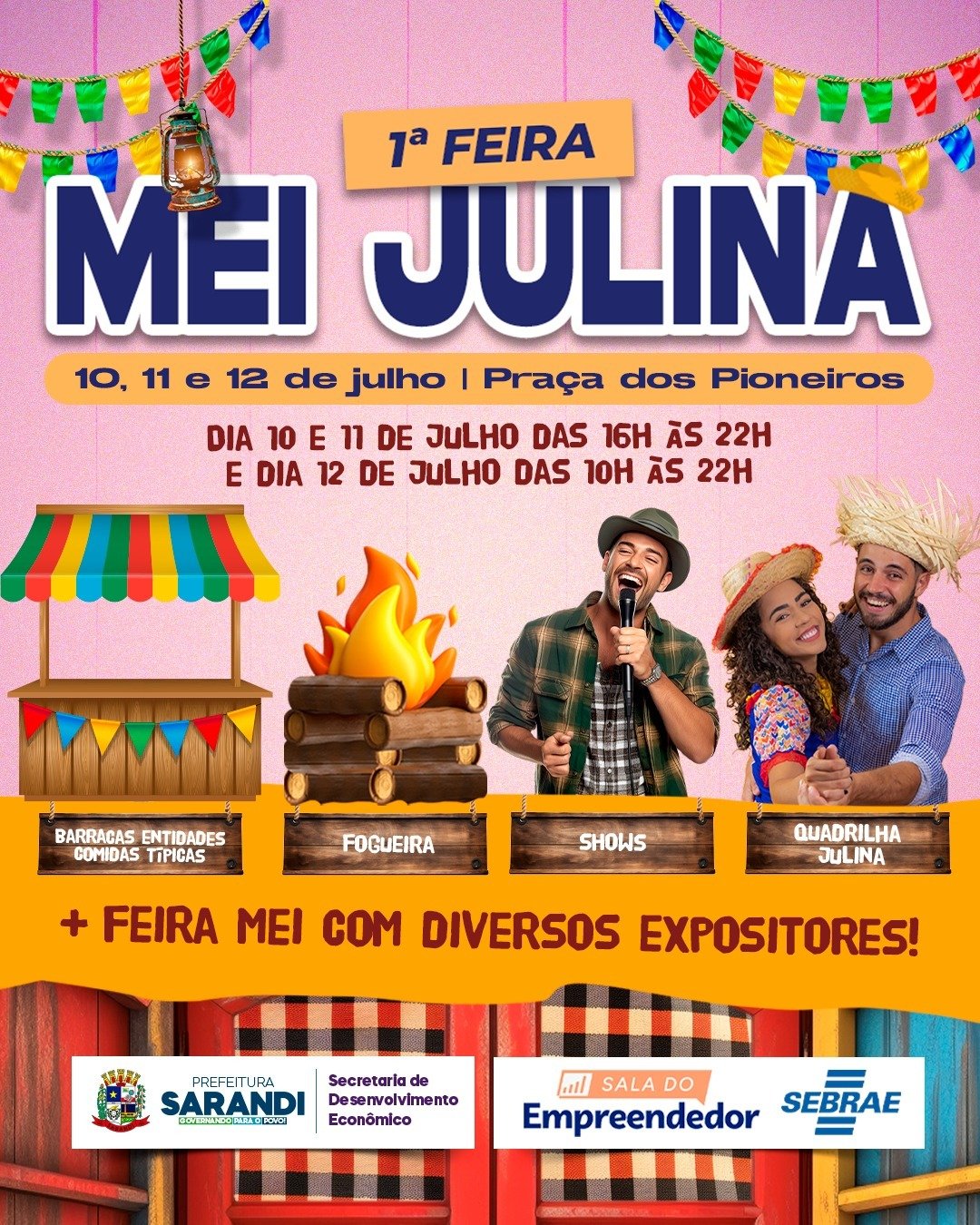 Sarandi prepara 1ª Feira MEI Julina com três dias de festividades