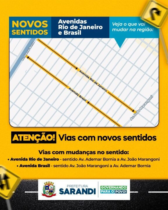 Atenção, Motoristas: Mudanças no Trânsito de Sarandi a Partir de Hoje