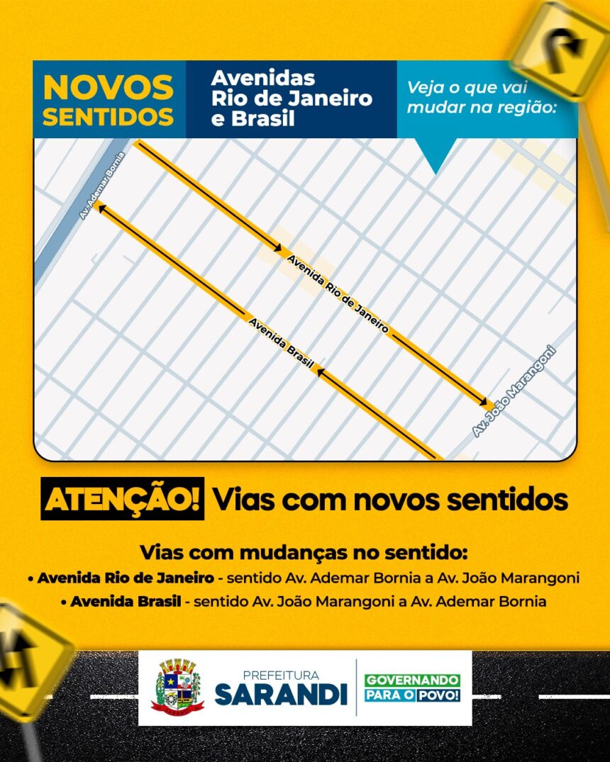 Atenção, Motoristas: Mudanças no Trânsito de Sarandi a Partir de Hoje