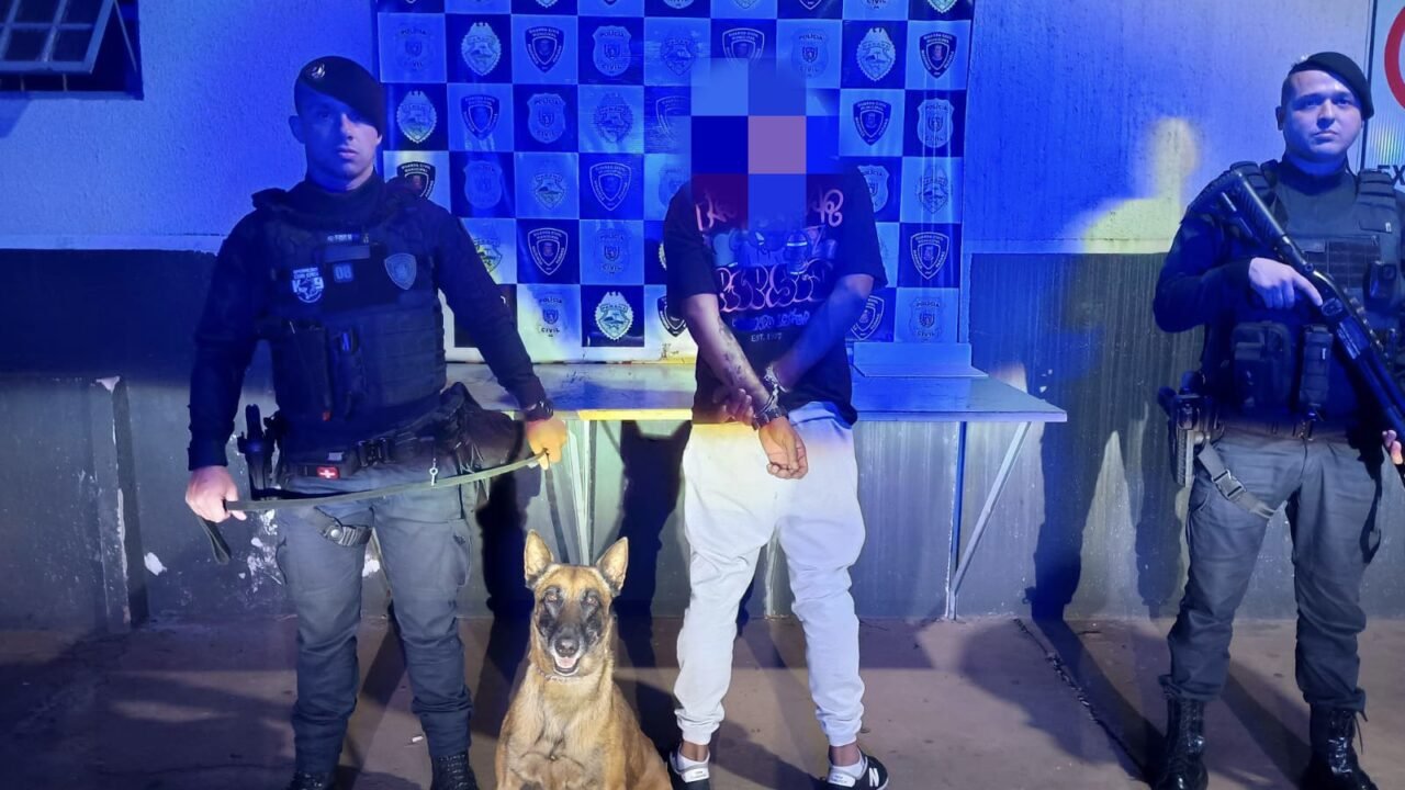 ROMU da Guarda Civil de Maringá prende homem foragido da Justiça