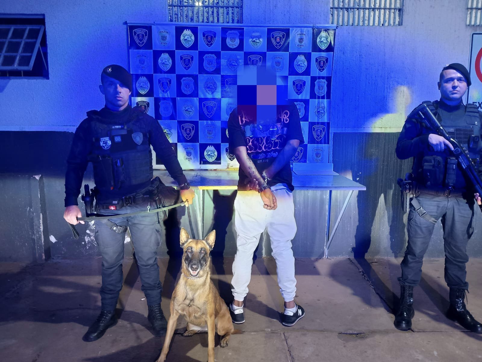 ROMU da Guarda Civil de Maringá prende homem foragido da Justiça