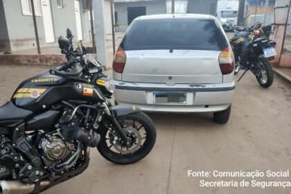 Carro de passeio com placa de caminhão é flagrado circulando em Maringá