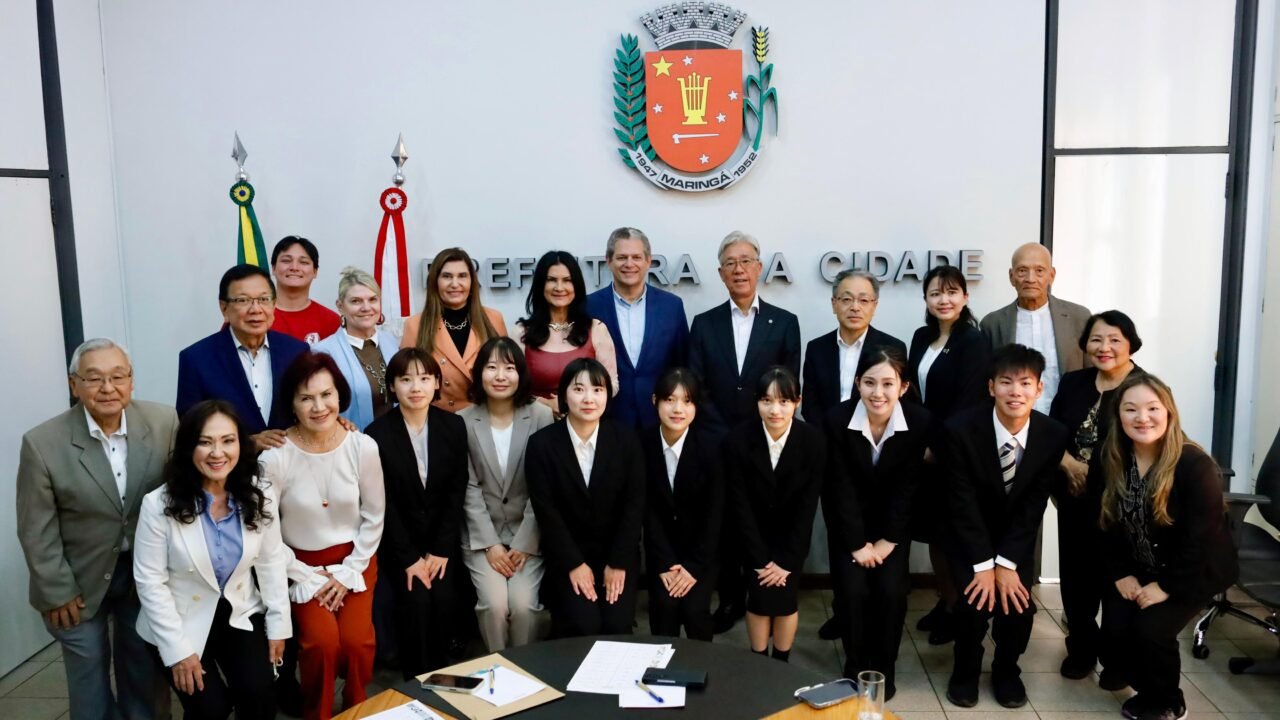 Estudantes japoneses compuseram 31º Grupo de Intercâmbio de Jovens de Kakogawa. Crédito: Ricardo Lopes