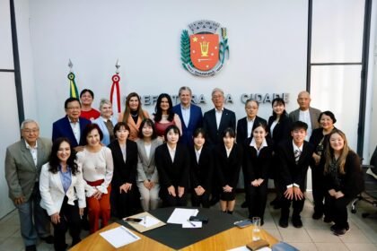 Estudantes japoneses compuseram 31º Grupo de Intercâmbio de Jovens de Kakogawa. Crédito: Ricardo Lopes