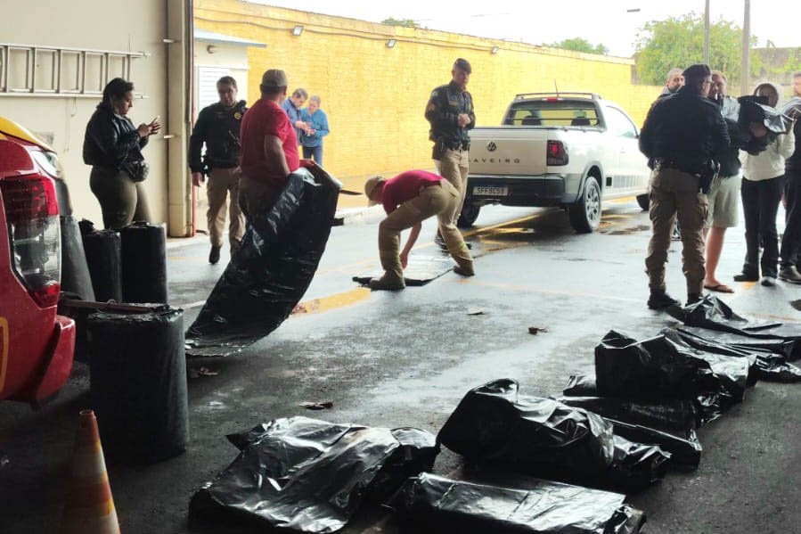 Tempestade de granizo danifica 600 casas em Castro; Estado auxilia município com ações emergenciais