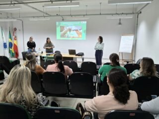 As atividades teóricas iniciaram nesta quarta, 30, no Auditório da Secretaria de Saúde. (Credito: Keila Marques/PMM)