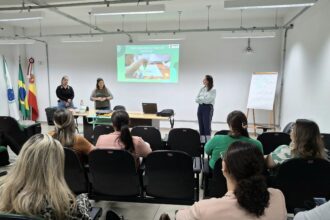 As atividades teóricas iniciaram nesta quarta, 30, no Auditório da Secretaria de Saúde. (Credito: Keila Marques/PMM)
